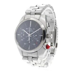 Dior Cyfuru Rouge CD084612 Date Chronograph black Dial Automatic Men's